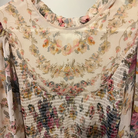 Dôen Doen NWT Tiarella floral dress small - Picture 7 of 14